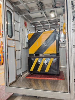 Explosion Proof Material & Passenger Hoist For Refineries, Gas Station And Chemical Plants With Floor Landing Gates