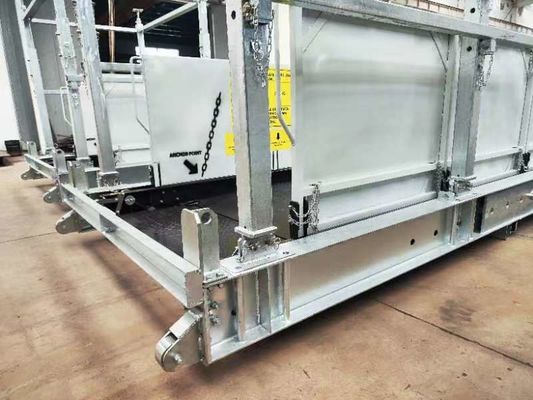 Buen precio 3.5m Plataforma fija de tipo grúa cubierta de carga FMLP3500 Ancho 3500 mm Certificado de carga completa en línea