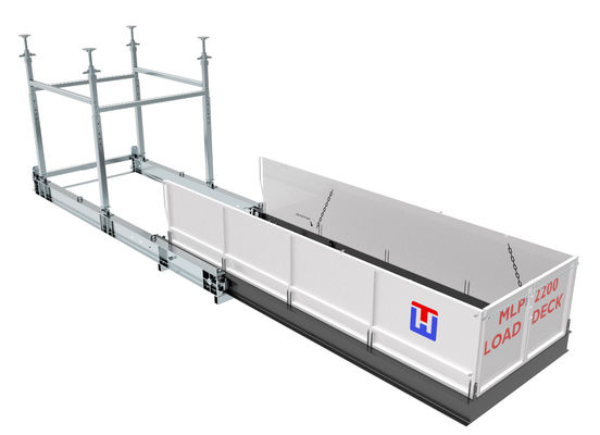 2800 mm de ancho Material retráctil plataforma de acceso de cubierta MLP2800