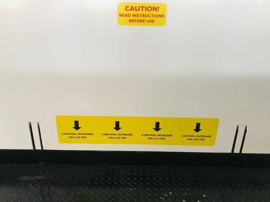 Buen precio cubierta de carga retractable de la anchura de 2200m m Superdeck para el alto emplazamiento de la obra de la subida en línea