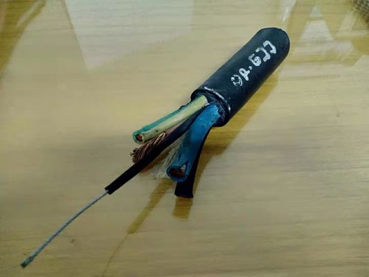 Buen precio Cable eléctrico de grúa de acero reforzado, 10mm2 3 núcleo de cable de alimentación en línea