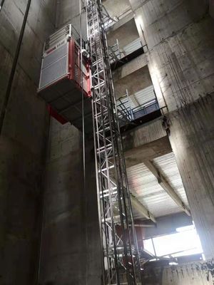 Construcción 500m 96m/min Pasajero y material elevador elevador de bisel caja de engranajes de calefacción elevador de altura de trabajo pesado