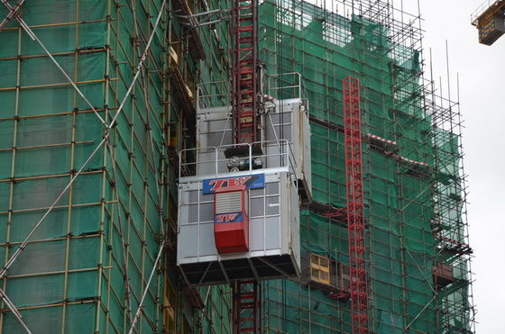 Pasajero 3000kg 63m/min Edificio Construcción Elevador Velocidad media