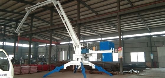 Buen precio Hidráulico 5.5kw Boom de colocación de hormigón 360 grados de rotación con manguera de 3m en línea