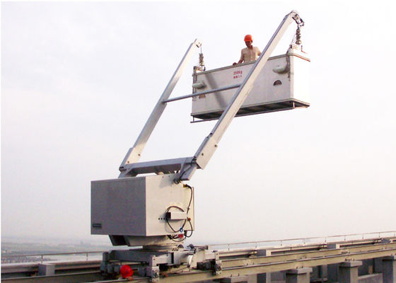 Buen precio Unidad de mantenimiento de edificios de 180 metros de altura con limpieza de doble junta y instalación de muros cortina en línea