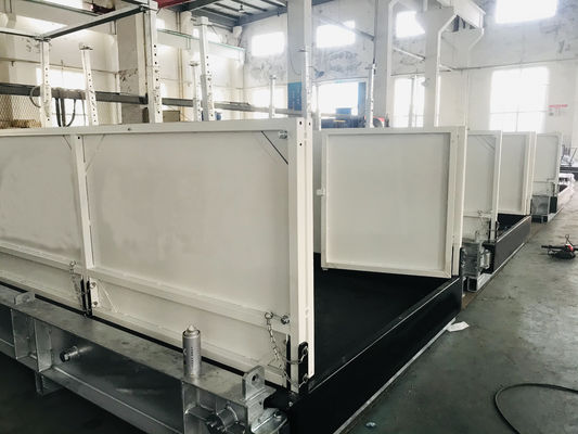 Carga máxima de 5 toneladas Gran Cubierta de carga ancho 2200 mm para hacer frente