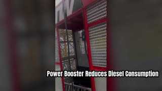 Power Booster ayuda a reducir hasta un 70 % el consumo de diésel de sus equipos de construcción